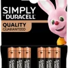 Duracell Batterier*Simply AAA alkaline batterier 6-pk.