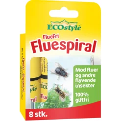 ECOstyle Fælder|Insektmidler*FlueFri Fluespiral limfælde 8 stk.