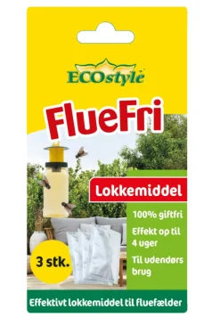 ECOstyle Insektmidler*FlueFri lokkemiddel til fælde 3-pk.