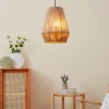 Eglo Loftlamper*Alderney pendel Ø30 cm natur/sort