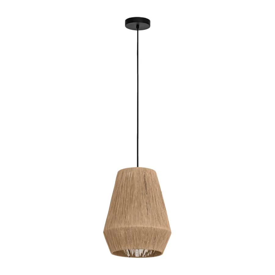 Eglo Loftlamper*Alderney pendel Ø30 cm natur/sort