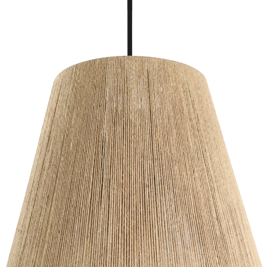 Eglo Loftlamper*Alderney pendel Ø30 cm natur/sort