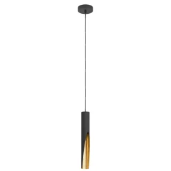 Eglo Loftlamper*Barbotto pendel Ø10,5 Sort/guld