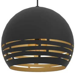 Eglo Loftlamper*Camastra pendel Ø22,5 cm sort/guld