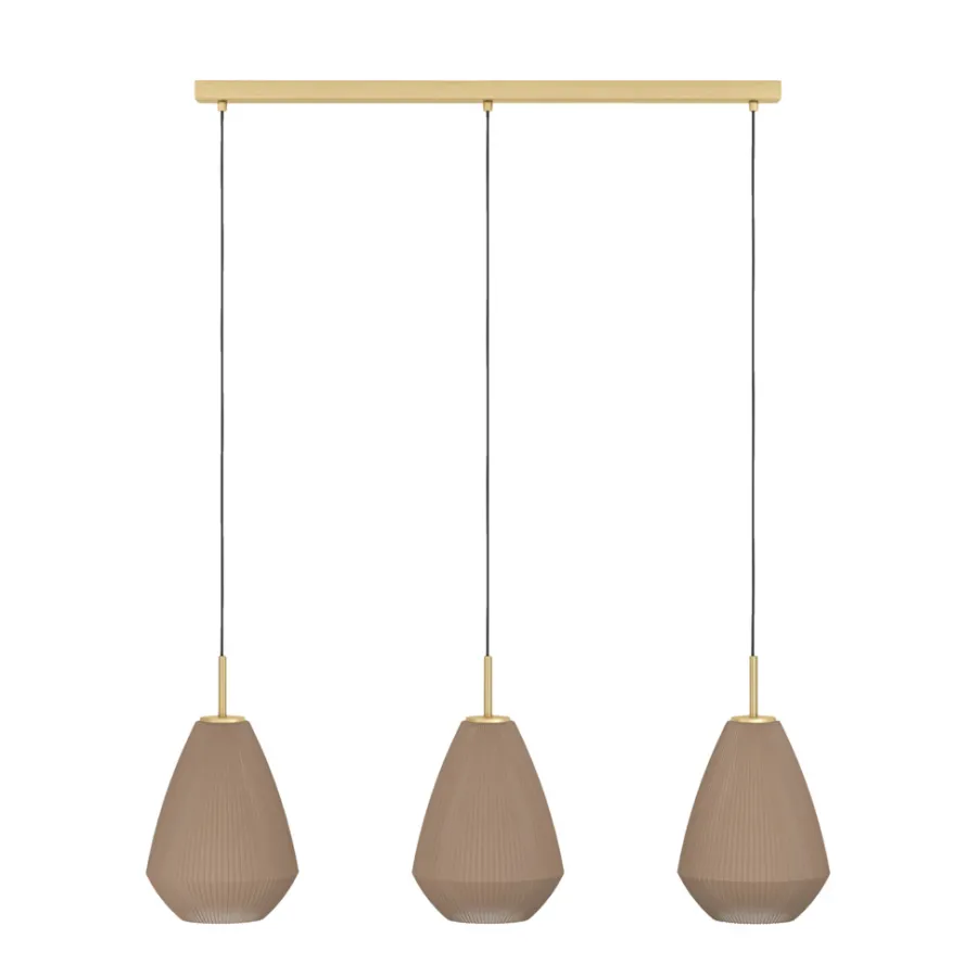 Eglo Loftlamper*Caprarola langbordspendel sand 90 x 110 cm