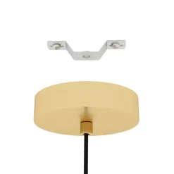 Eglo Loftlamper*Caprarola pendel sand/messingfinish Ø20 cm