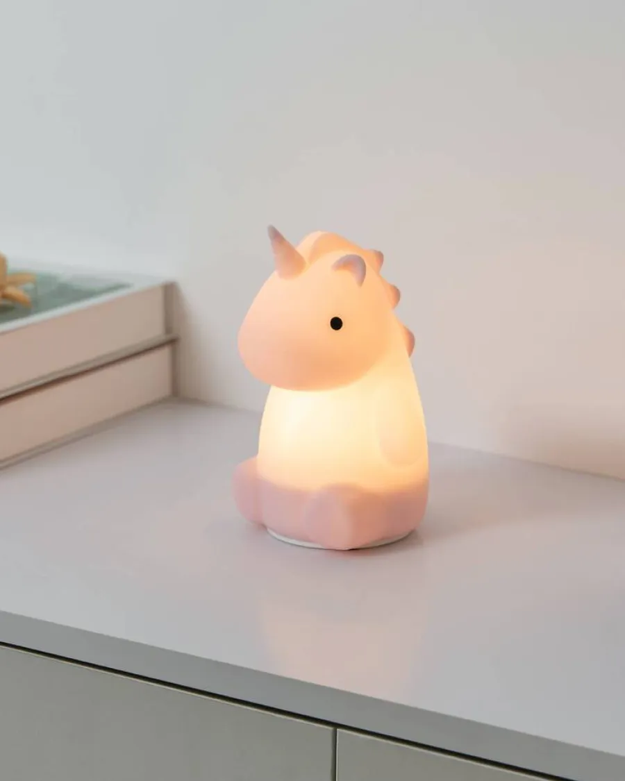 Eglo Bordlamper*Castellino bordlampe enhjørning genopladelig Pink