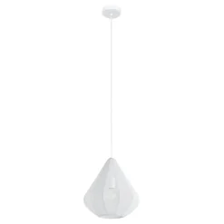 Eglo Loftlamper*Dolwen pendel Ø33,5 cm Hvid