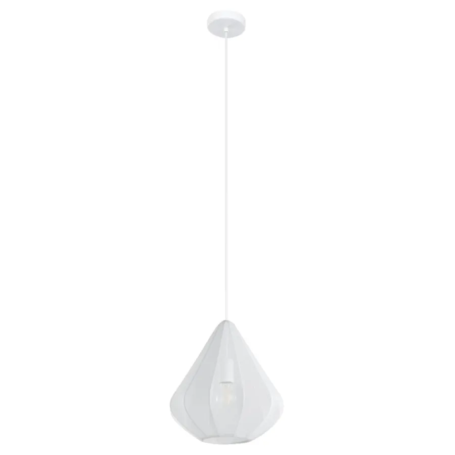 Eglo Loftlamper*Dolwen pendel Ø33,5 cm Hvid