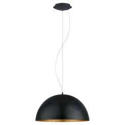 Eglo Loftlamper*Gaetano 1 pendel Ø53 cm Sort/guld