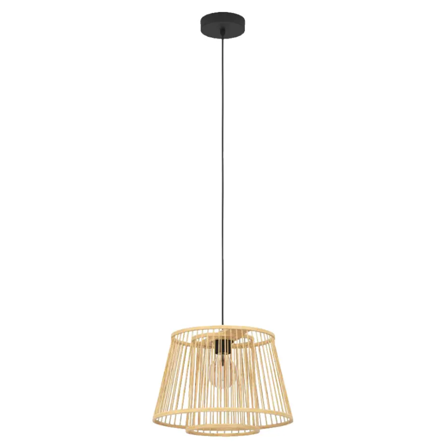 Eglo Loftlamper*Hykeham pendel Ø38 cm Natur