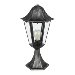 Eglo Udendørslamper*Navedo udendørslampe sort/sølv 47 cm Sort og sølv