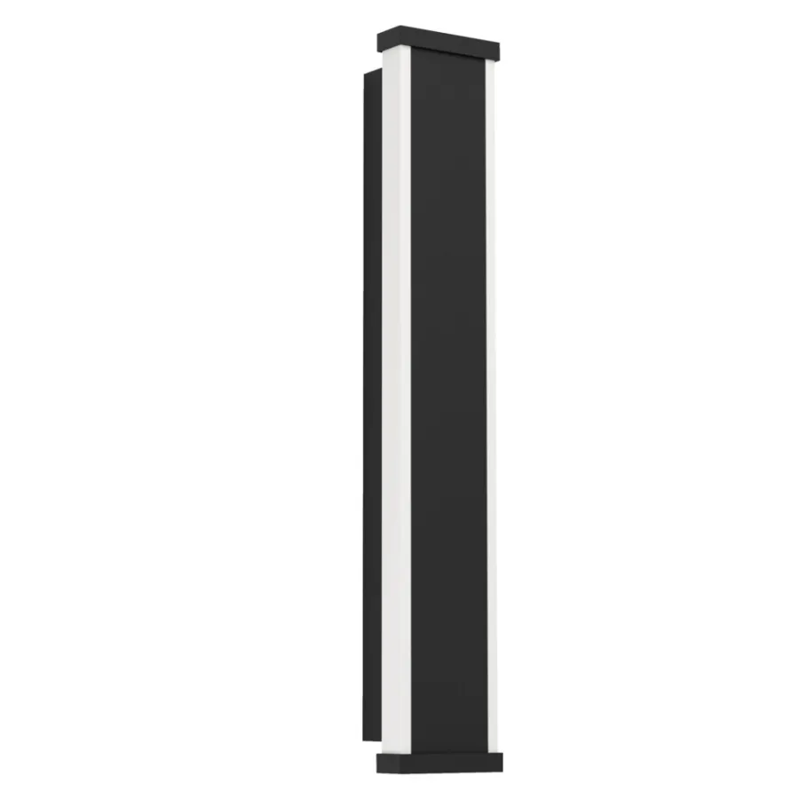 Eglo Udendørslamper*Neviano væglampe sort 38 cm Sort/hvid