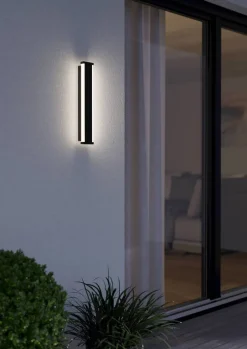 Eglo Udendørslamper*Neviano væglampe sort 38 cm Sort/hvid