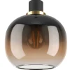 Eglo Loftlamper*Oilella langbordspendel sort/messingfinish