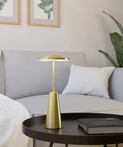 Eglo Dekorativ Belysning - Udendørs|Bordlamper*Piccola bordlampe genopladelig messingfinish Børstet messingfinish