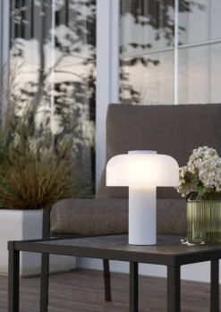Eglo Udendørslamper|Bordlamper*Ponente bordlampe Ø16 cm genopladelig Hvid