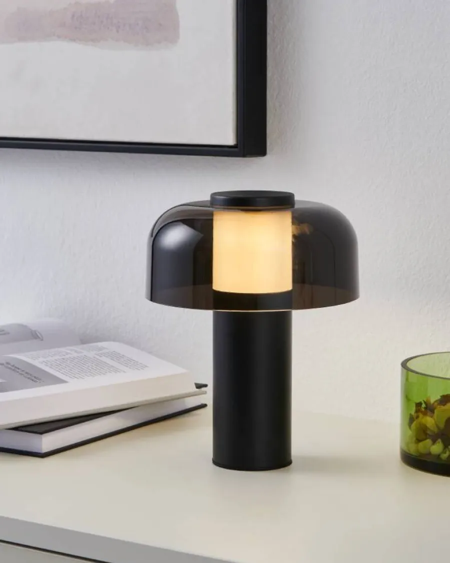 Eglo Udendørslamper|Bordlamper*Ponente bordlampe Ø16 cm genopladelig Sort