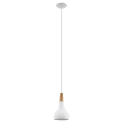 Eglo Loftlamper*Sabinar pendel Ø18 cm Hvid/brun