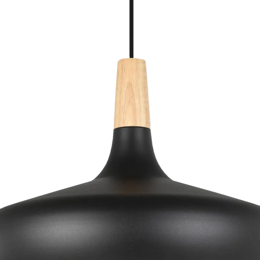 Eglo Loftlamper*Sabinar pendel Ø40 cm Sort/brun