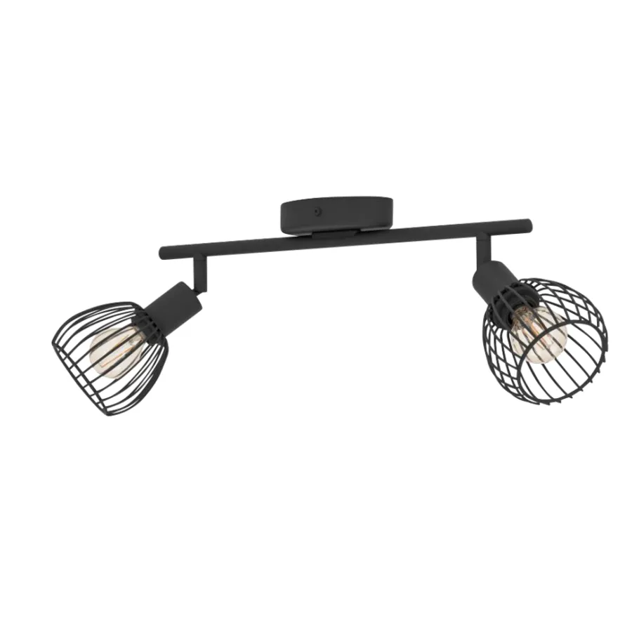Eglo Loftlamper*Sonnino 2-spotskinne Sort