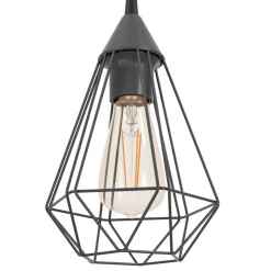 Eglo Loftlamper*Tarbes langbordspendel sort 79 cm