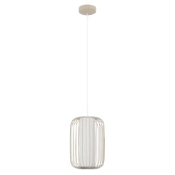 Eglo Loftlamper*Terrarosa pendel sand/hvid Ø24 cm