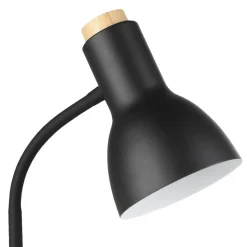 Eglo Bordlamper*Veradal bordlampe m/Qi-oplader Sort/træ