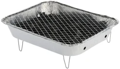 Grillexpert® Kulgrill & Briketter|Grilltilbehør*Engangsgrill 26 x 31,4 cm -