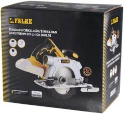 Falke® Savemaskiner*akku rundsav 165 mm