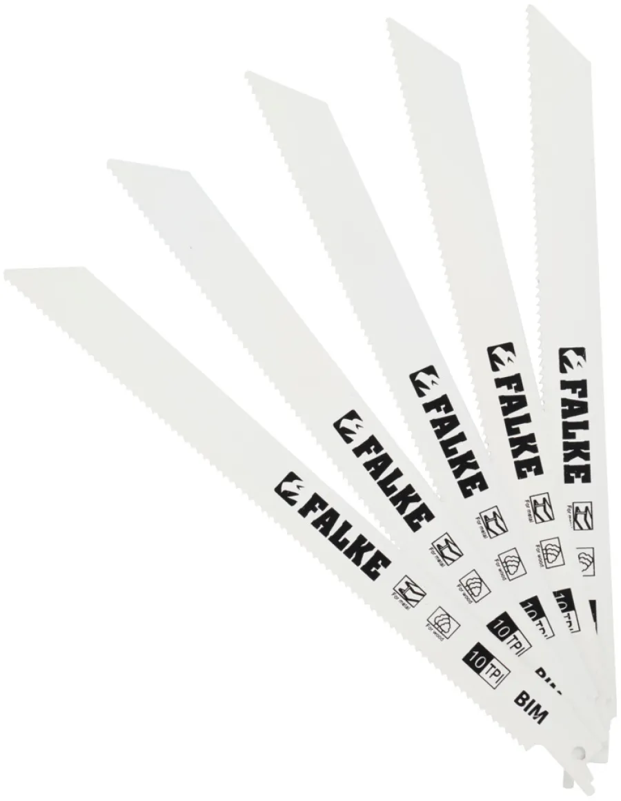Falke® Savblade & -Klinger*bajonetsavsklinger 225 mm 5 stk.