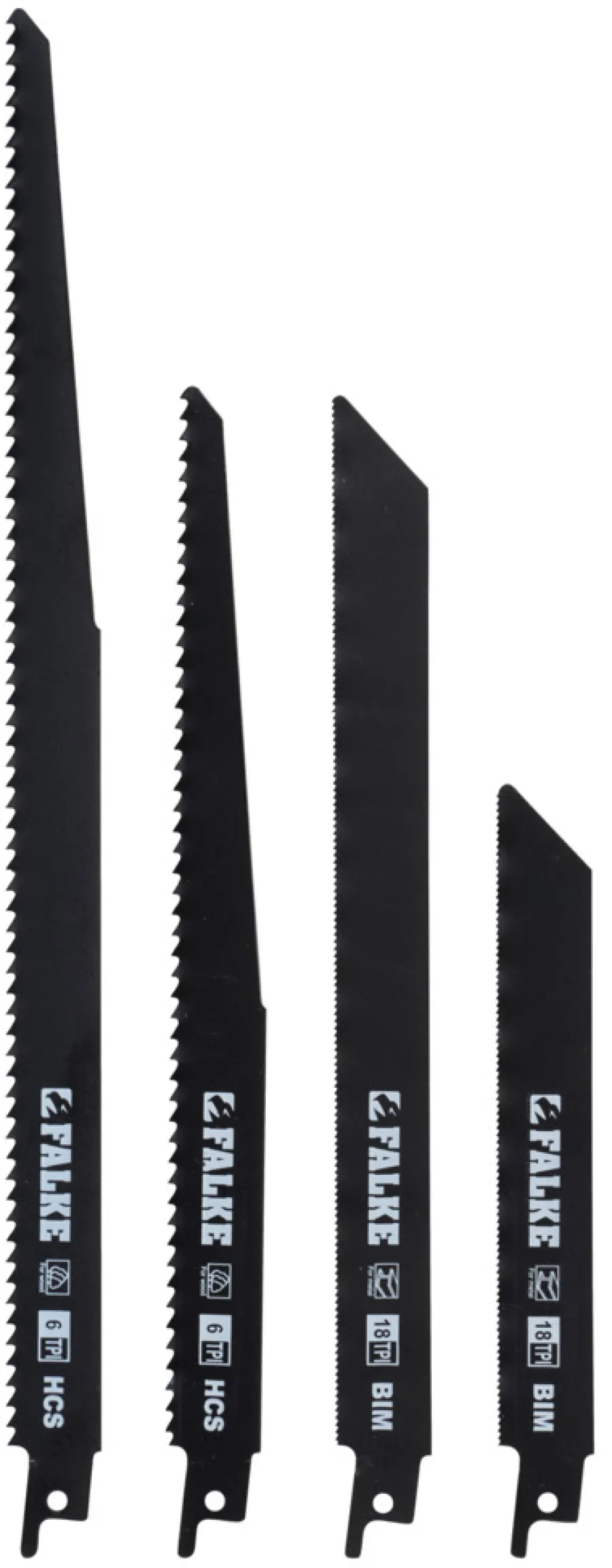 Falke® Savblade & -Klinger*bajonetsavsklinger 4 stk.