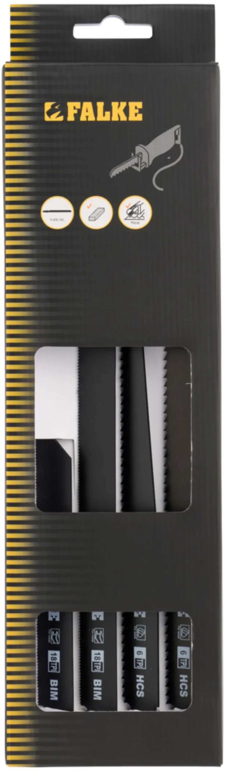Falke® Savblade & -Klinger*bajonetsavsklinger 4 stk.