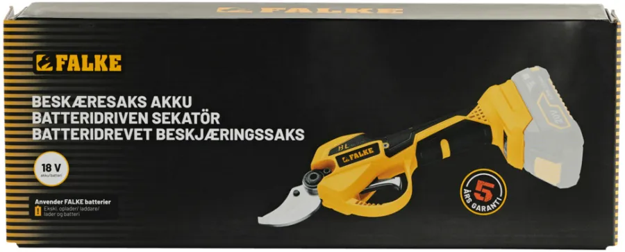 Falke® Beskæring*beskæresaks kulfri akku 18 V