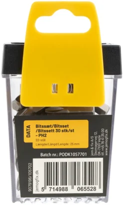 Falke® Bor & Bits*bitssæt PH2 30 stk.