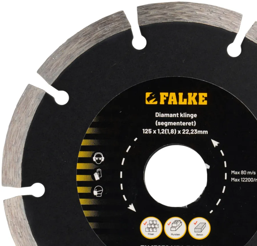 Falke® Skæreskiver*diamantklinge Ø125 mm