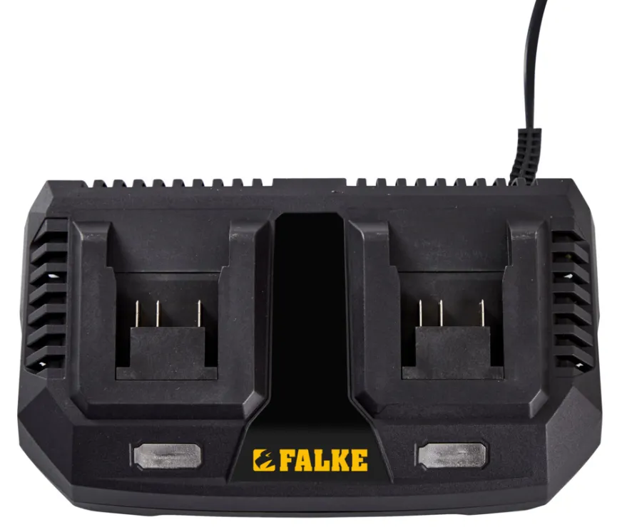 Falke® Øvrigt Tilbehør|Tilbehør Til Havemaskiner*dobbeltoplader 18 V Li-ion