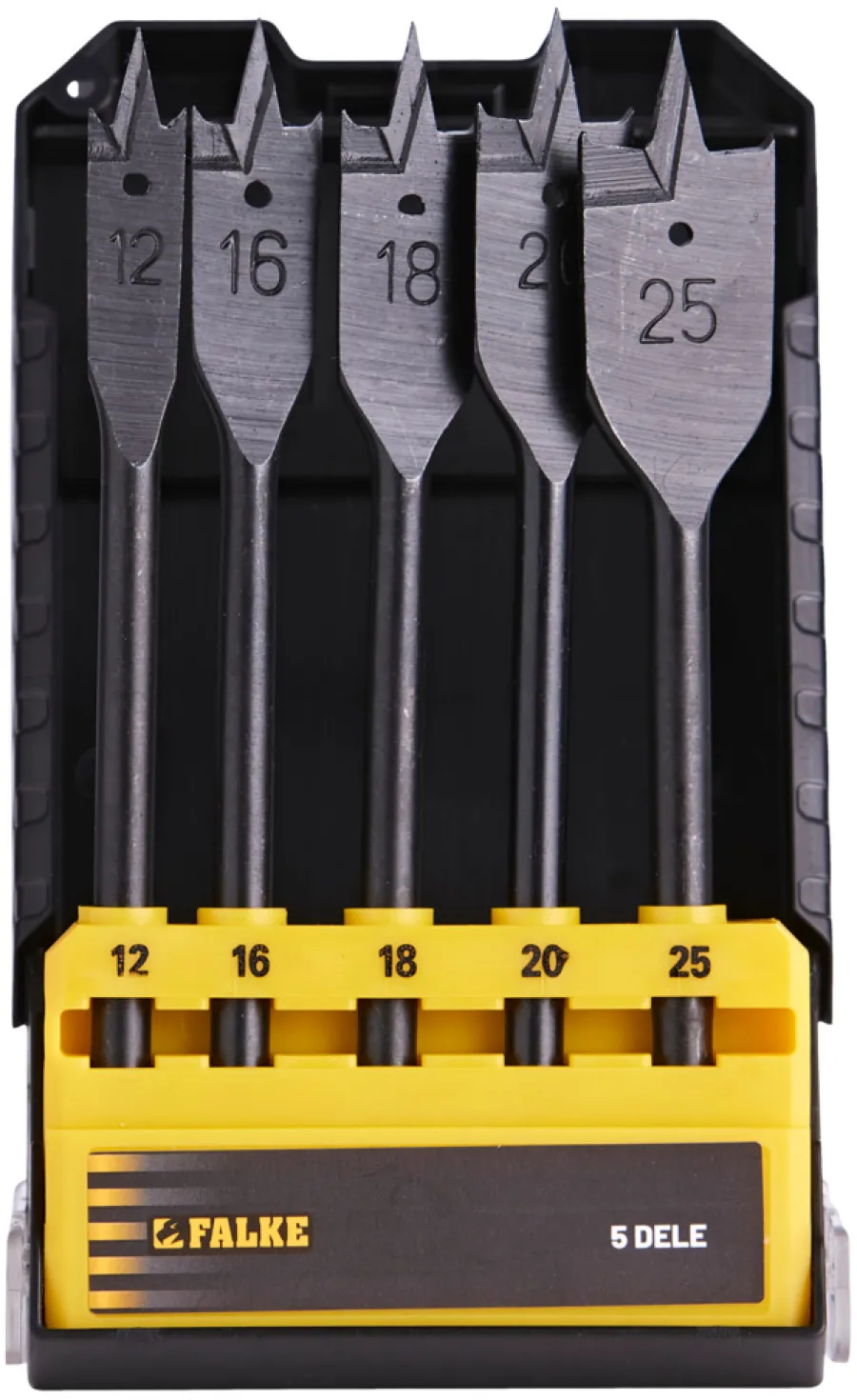 Falke® Bor & Bits*fladborssæt til træ 5 stk.