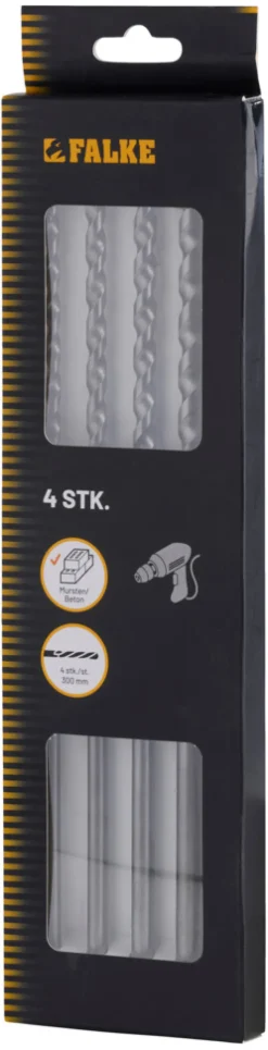 Falke® Bor & Bits*murborsæt 4 dele