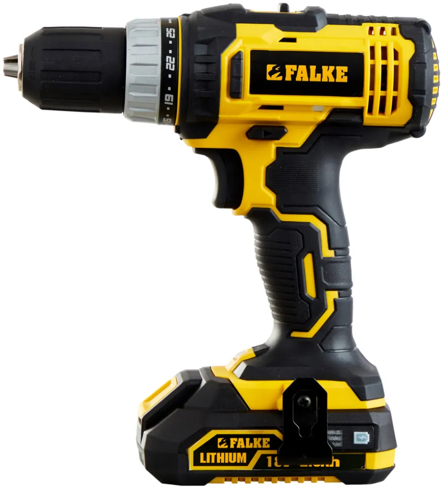 Falke® Bore- & Skruemaskiner*skrue-/boremaskine akku 18 V 2,0 Ah