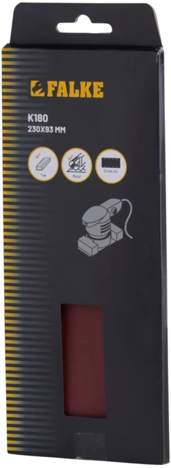 Falke® Sand- & Slibepapir*slibepapir 230 x 93 mm til rystepudser