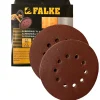 Falke® Sand- & Slibepapir*sliberondel Ø220 mm K80/100 10-pk.