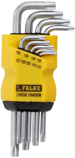 Falke® Spændeværktøj*stiftnøglesæt torx 9 dele