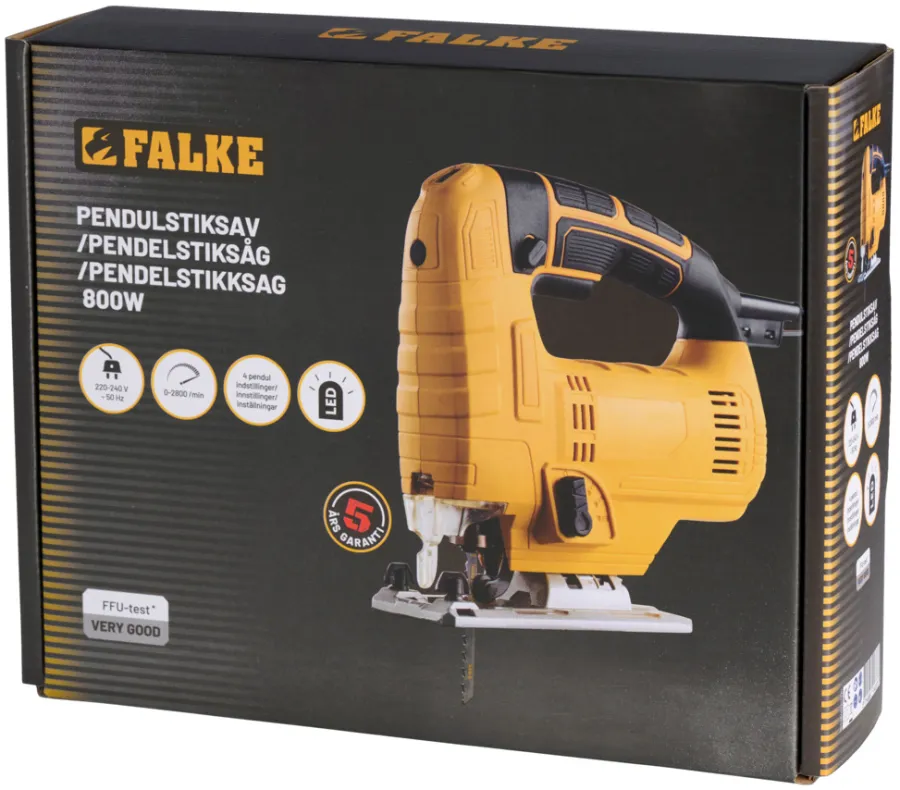Falke® Savemaskiner*stiksav med pendul 800 W