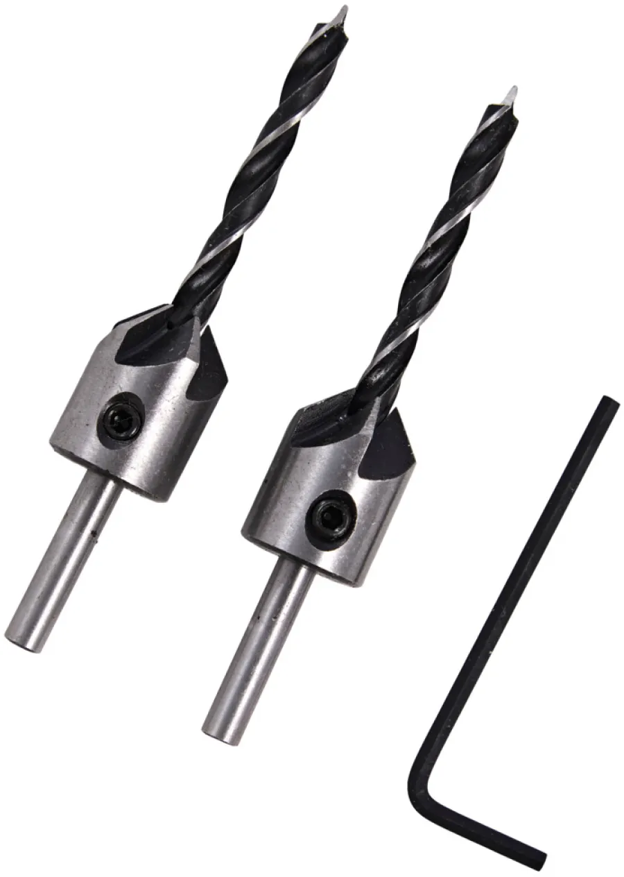 Falke® Bor & Bits*terrassebor med forsænker 2 stk.