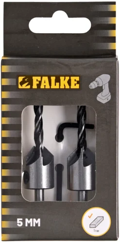 Falke® Bor & Bits*terrassebor med forsænker 2 stk.
