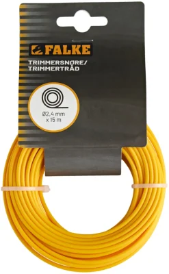 Falke® Tilbehør Til Havemaskiner*trimmersnøre 2,4 mm x 15 meter