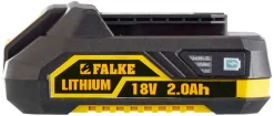 Falke® Øvrigt Tilbehør|Tilbehør Til Havemaskiner*18 V Li-ion batteri 2,0 Ah