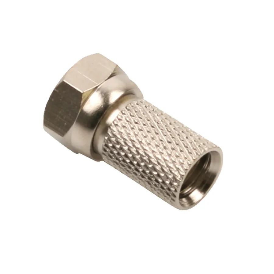 Elworks Antennestik & -Udtag*F-connector stik 2-pk. -