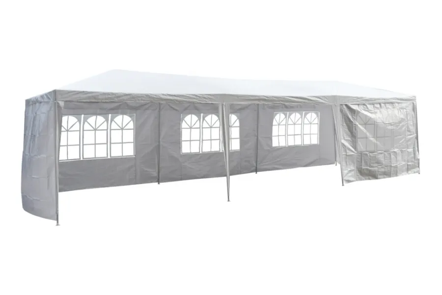 Sunlife® Sæsonafslutning|Pavilloner & Partytelte*Festtelt Kentucky 3 x 9 meter - Hvid